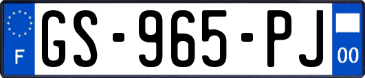 GS-965-PJ