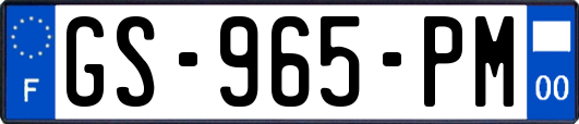 GS-965-PM