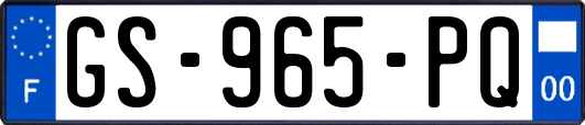 GS-965-PQ