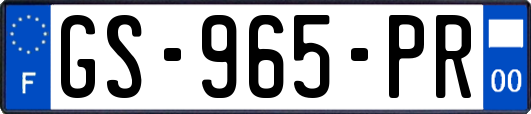 GS-965-PR