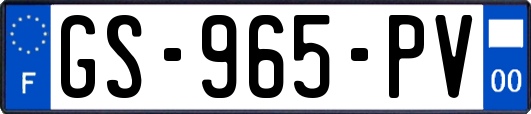GS-965-PV