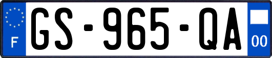 GS-965-QA
