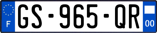 GS-965-QR