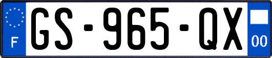 GS-965-QX