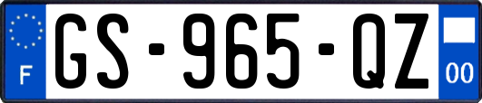 GS-965-QZ