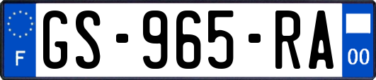 GS-965-RA