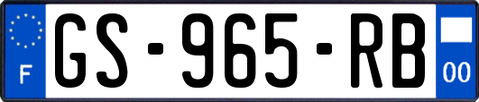 GS-965-RB