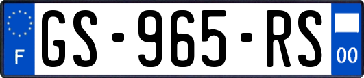 GS-965-RS