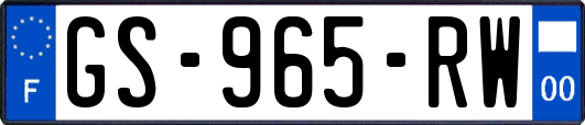 GS-965-RW