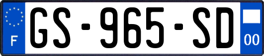 GS-965-SD