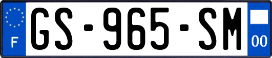 GS-965-SM