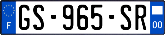 GS-965-SR