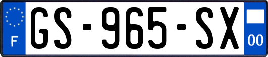 GS-965-SX