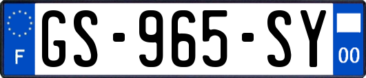 GS-965-SY