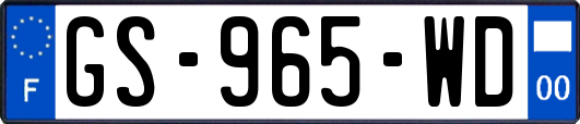 GS-965-WD