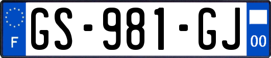 GS-981-GJ