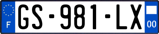 GS-981-LX