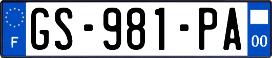 GS-981-PA