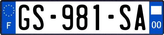 GS-981-SA