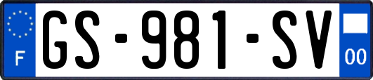 GS-981-SV
