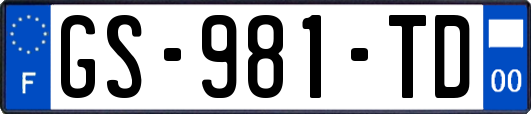 GS-981-TD