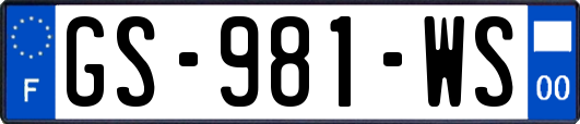 GS-981-WS