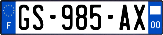 GS-985-AX