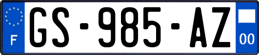 GS-985-AZ