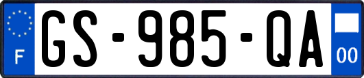 GS-985-QA