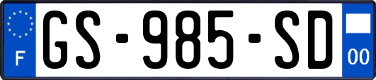 GS-985-SD