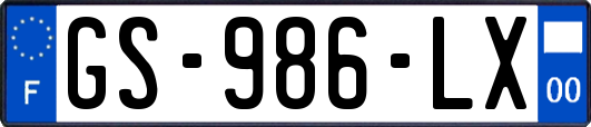 GS-986-LX
