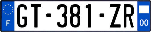 GT-381-ZR