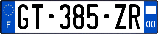 GT-385-ZR