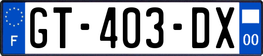 GT-403-DX
