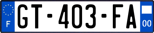 GT-403-FA