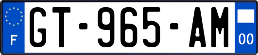 GT-965-AM