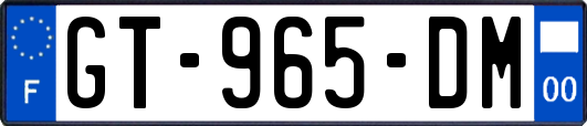 GT-965-DM