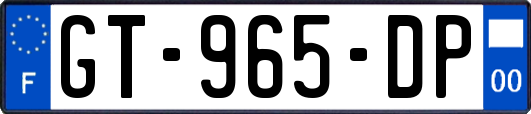 GT-965-DP