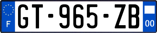 GT-965-ZB