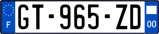 GT-965-ZD