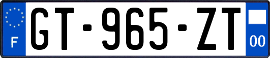 GT-965-ZT