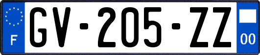 GV-205-ZZ