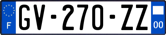 GV-270-ZZ