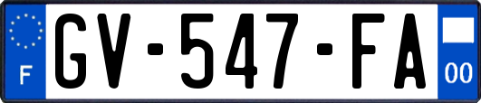 GV-547-FA