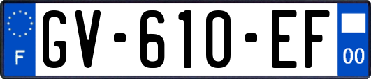 GV-610-EF