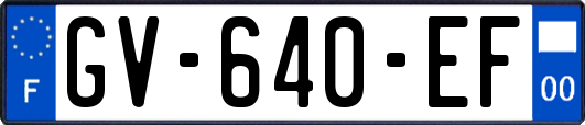 GV-640-EF