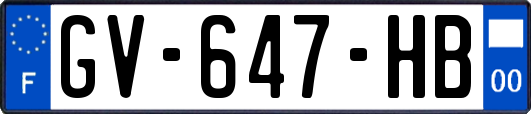 GV-647-HB