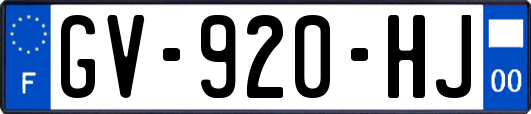 GV-920-HJ