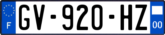 GV-920-HZ