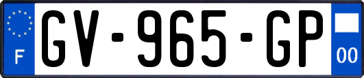 GV-965-GP